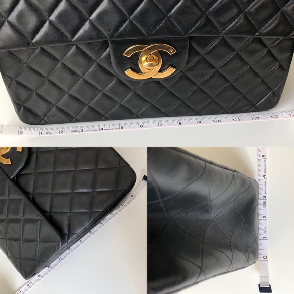 [SOLD]Chanel XL Vintage Classic Single Flap - Picture 12 of 12
